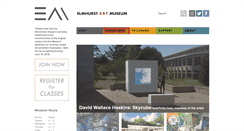 Desktop Screenshot of elmhurstartmuseum.org